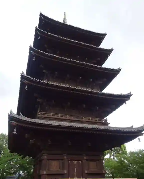 東寺(教王護国寺)の塔
