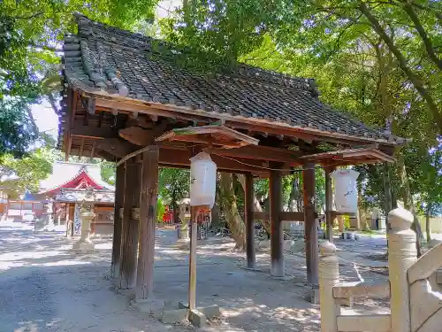 清洲山王宮　日吉神社の山門