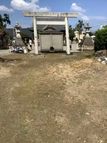 神明社（五郎丸神明社）の鳥居