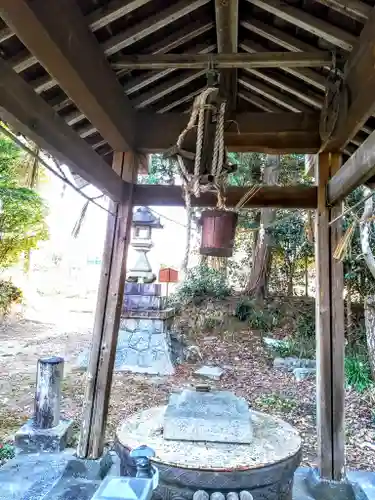 原山社の手水舎