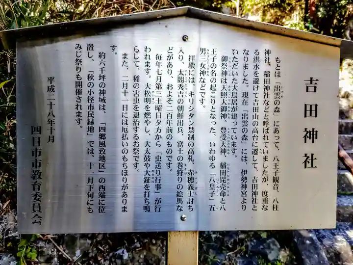 吉田神社の歴史