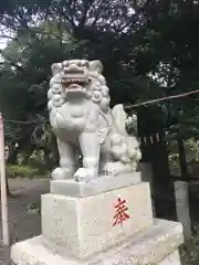 菊田神社の狛犬