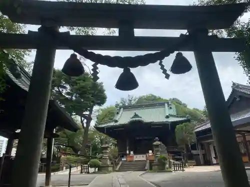 狭山八幡神社の鳥居