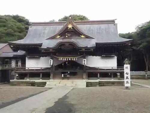 酒列磯前神社の本殿