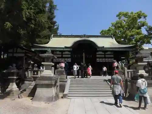 茨木神社の本殿・本堂