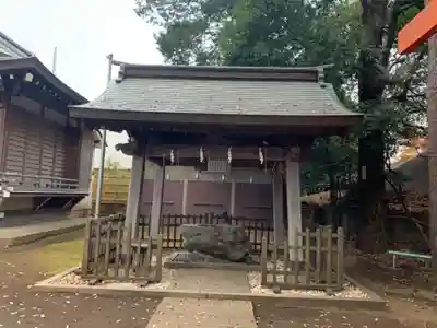 天沼八幡神社の手水舎