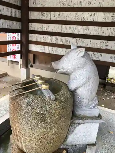 護王神社の手水舎