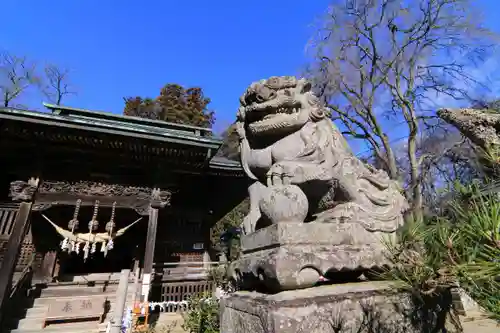 田村神社の狛犬