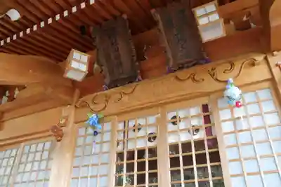 阿久津「田村神社」(郡山市阿久津町)旧社名:伊豆箱根三嶋三社の本殿・本堂