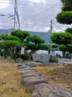 八劔社(竹腰)の手水舎