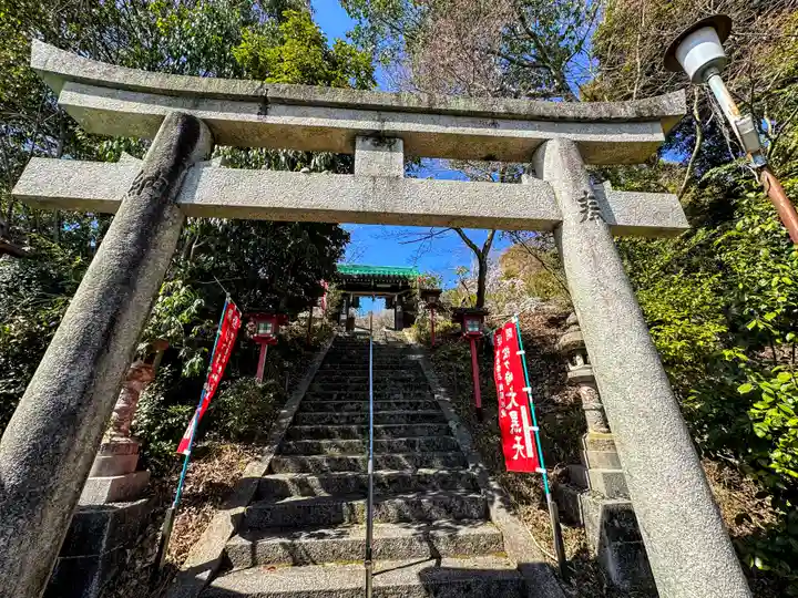 松ヶ崎大黒天 妙圓寺(妙円寺)の鳥居