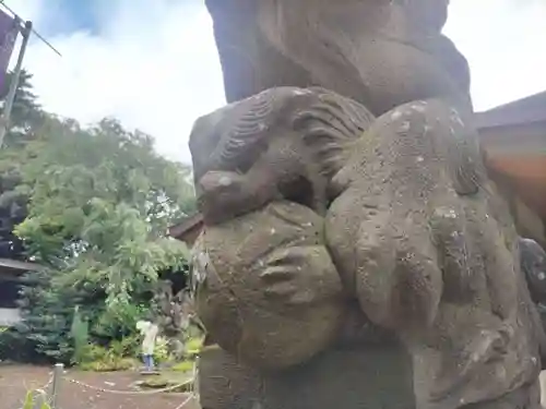 玉川神社の狛犬