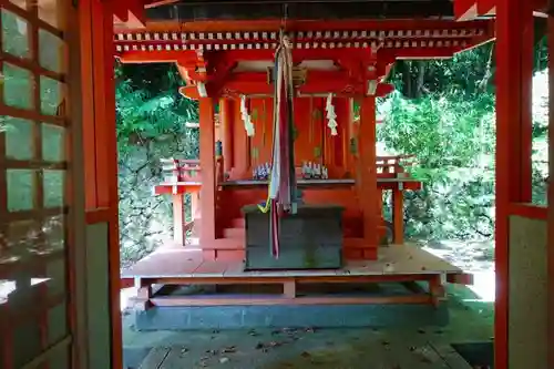 若山神社の本殿・本堂