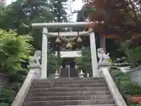 中氷川神社の鳥居