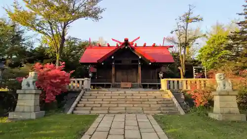 御傘山神社の本殿