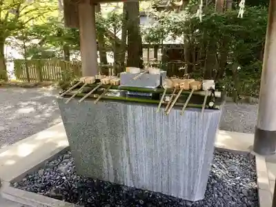 身曾岐神社の手水舎