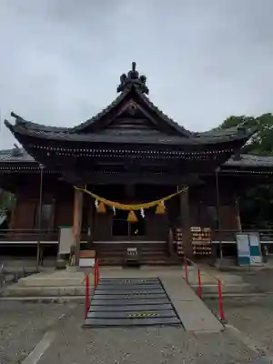 牟呂八幡宮の本殿・本堂