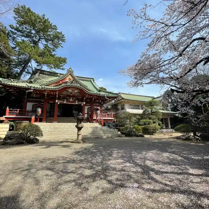 法華経寺奥之院の本殿・本堂