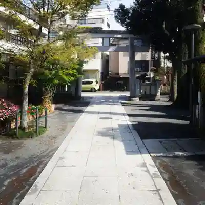 鎧神社の鳥居