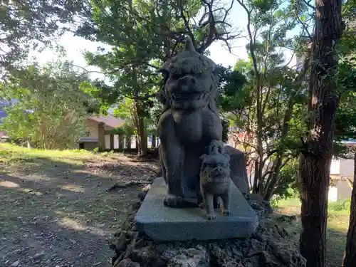 小湊神社の狛犬