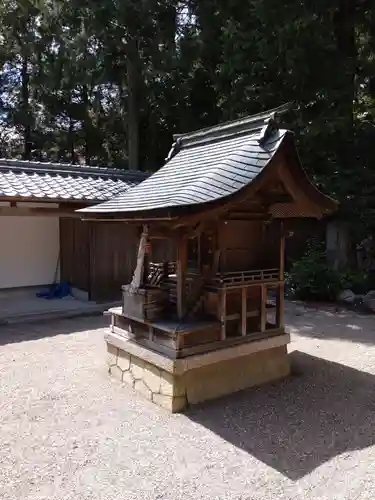 水口神社の本殿