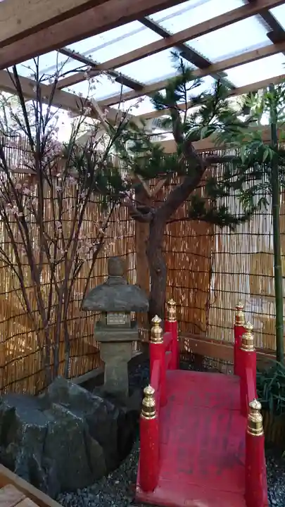 牛天神北野神社の庭園
