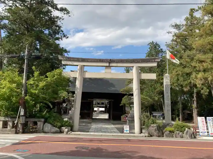 甲斐國一宮 浅間神社の鳥居