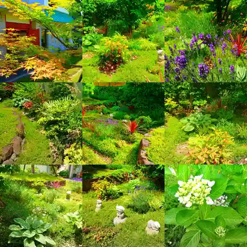 寿量山　速成寺の庭園