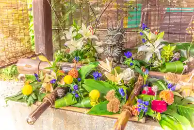 國魂神社の手水舎