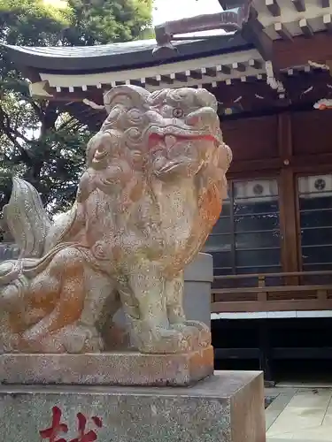 大戸神社の狛犬