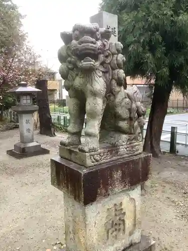 御田神社の狛犬