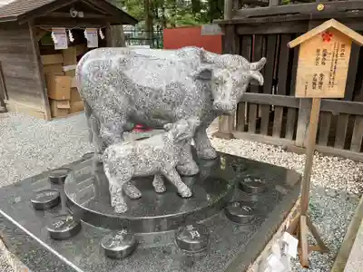 榴岡天満宮の狛犬