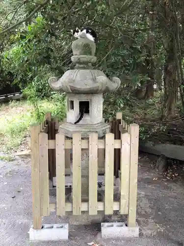 御穂神社の動物
