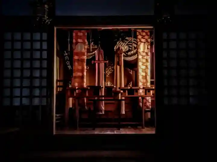 壬生神社の本殿・本堂