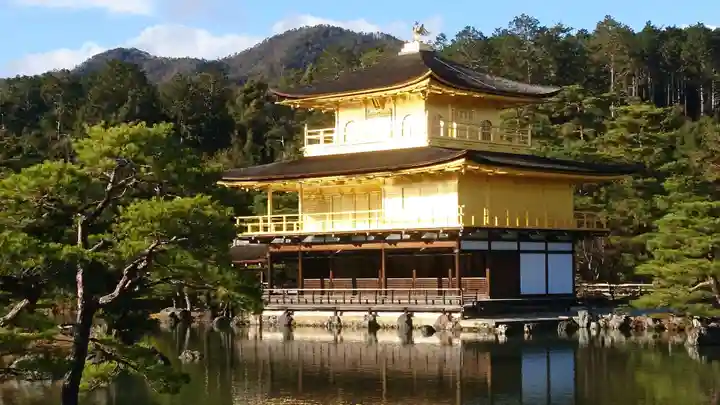 鹿苑寺(金閣寺)の庭園