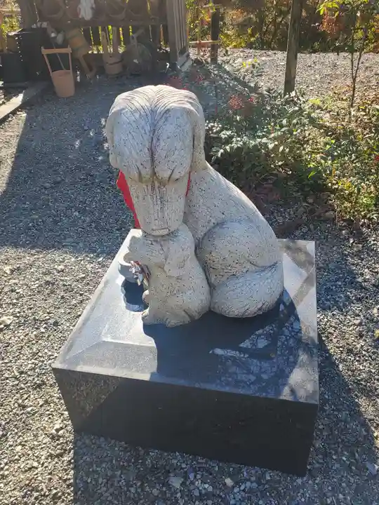 金藏院(聖法寺)の狛犬