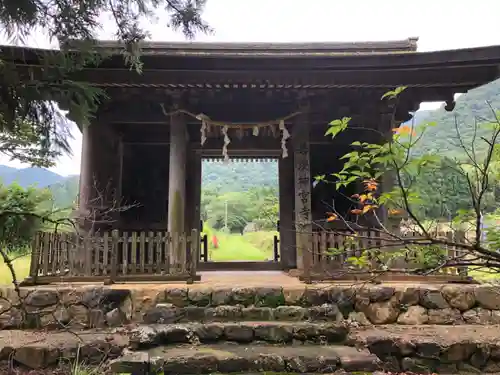 若狭神宮寺の山門・神門