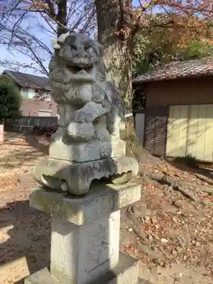 神明社(神明大明神)の狛犬