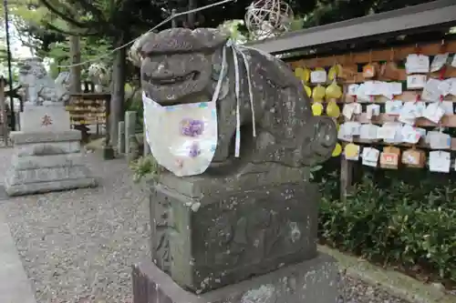 菊田神社の狛犬