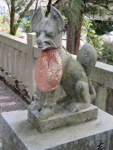 飛騨一宮水無神社の狛犬