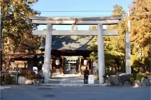 甲斐國一宮 浅間神社の鳥居