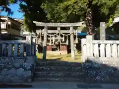 御作田社の鳥居