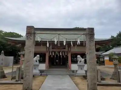 泊神社の鳥居