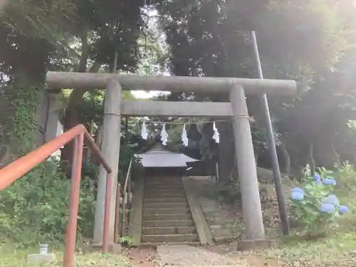 鹿島神社の鳥居