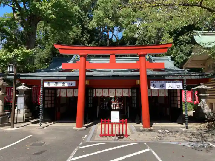 日枝神社の本殿・本堂
