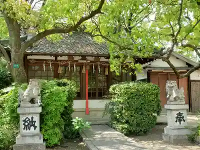 難波八幡神社の末社・摂社