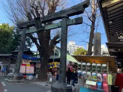 湯島天満宮の鳥居