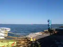 牡蠣島辨天神社の本殿