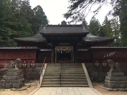 岩木山神社の山門・神門