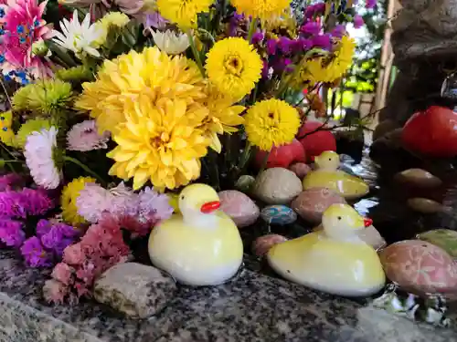 滑川神社 - 仕事と子どもの守り神の手水舎
